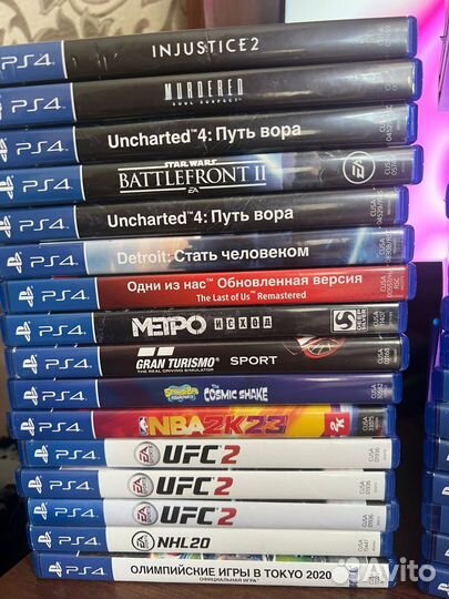 Диски ps4/ps5