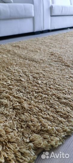 Ковёр 120x225 жёлтый/золотой Турция