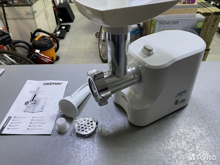 Мясорубка zelmer ZMM1010B (новая)