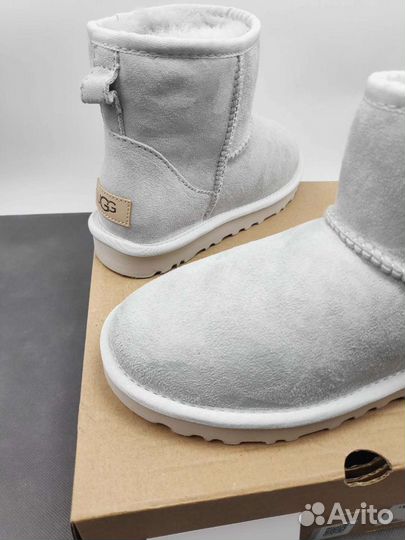 Угги UGG Australia Classic Mini светло-серые