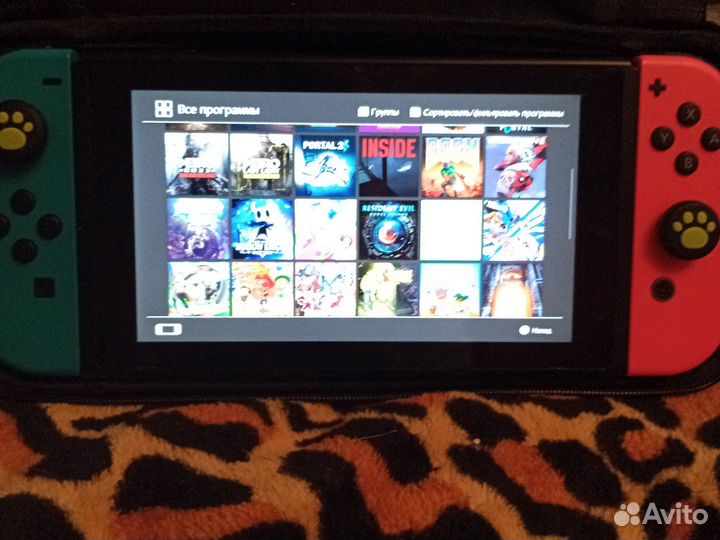 Портативная игровая приставка nintendo switch