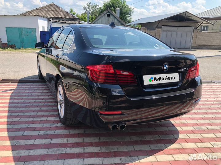 BMW 5 серия 2.0 AT, 2016, 240 000 км