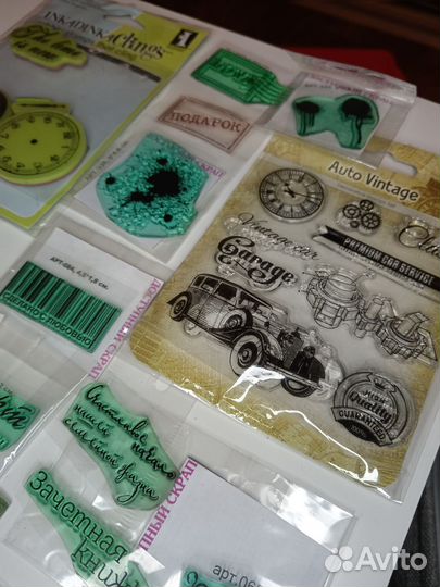 Штампы для скрапбукинга