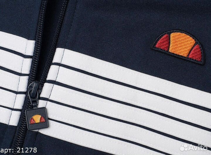 Олимпийка ellesse (XS-XXL) синяя