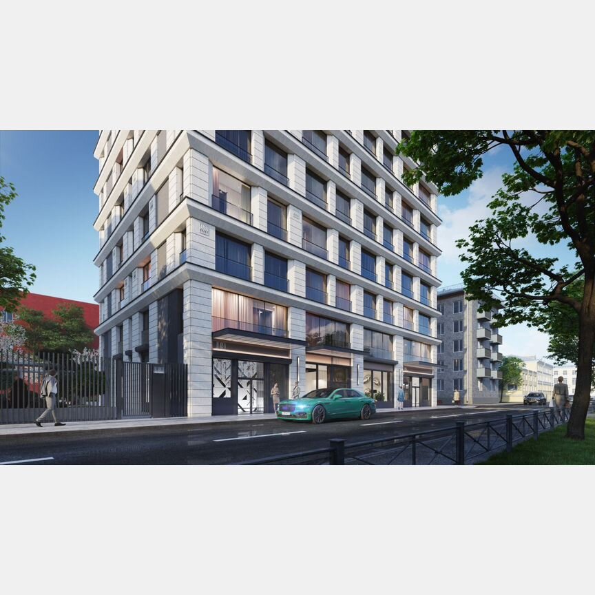 2-к. квартира, 53,7 м², 5/12 эт.