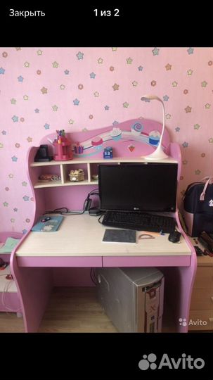 Письменный стол, шкаф, тумбочка, пенал