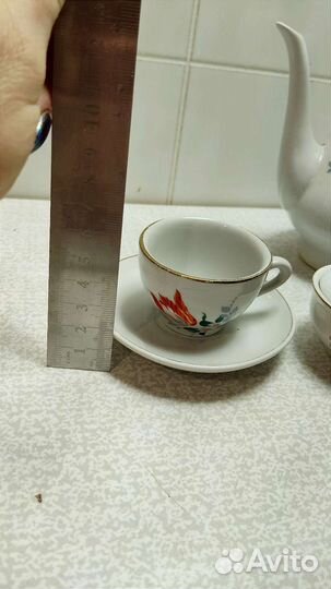 Кукольный Кофейный сервиз Кахла гдр