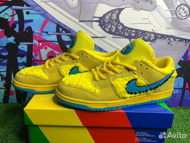 Кроссовки Nike SB Dunk Low Grateful Dead