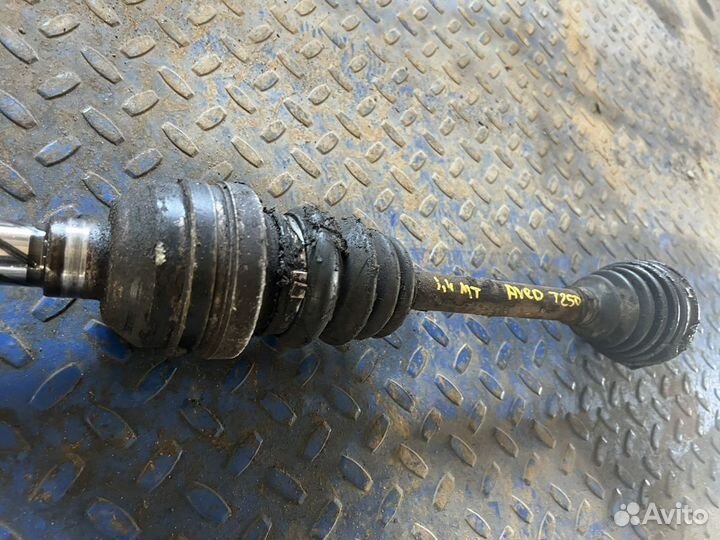Привод шрус левый Chevrolet aveo T250 1.4 МКПП