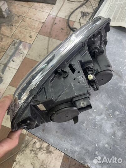 Фара левая logan 2 с дхо