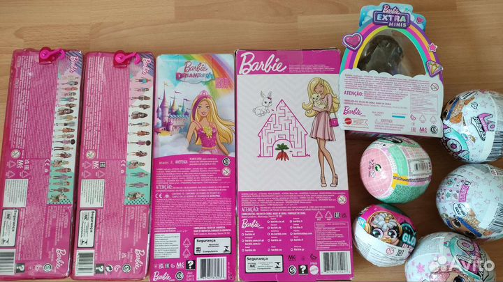 Куклы Barbie, шары LOL OMG Zuru новые