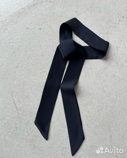 Галстук женский, шерсть с шелком