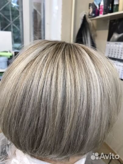 Смывка, мелирование, химич