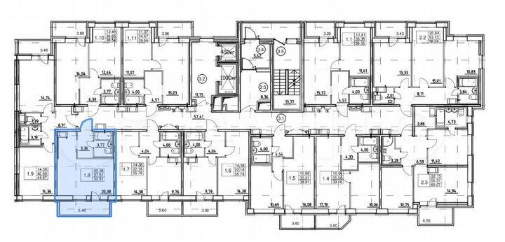 Квартира-студия, 29,1 м², 14/18 эт.