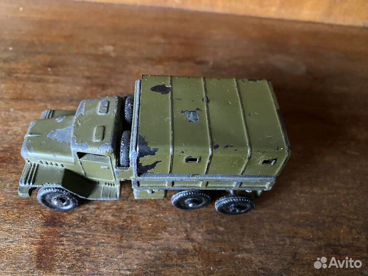 Машинка ретро игрушка СССР военная
