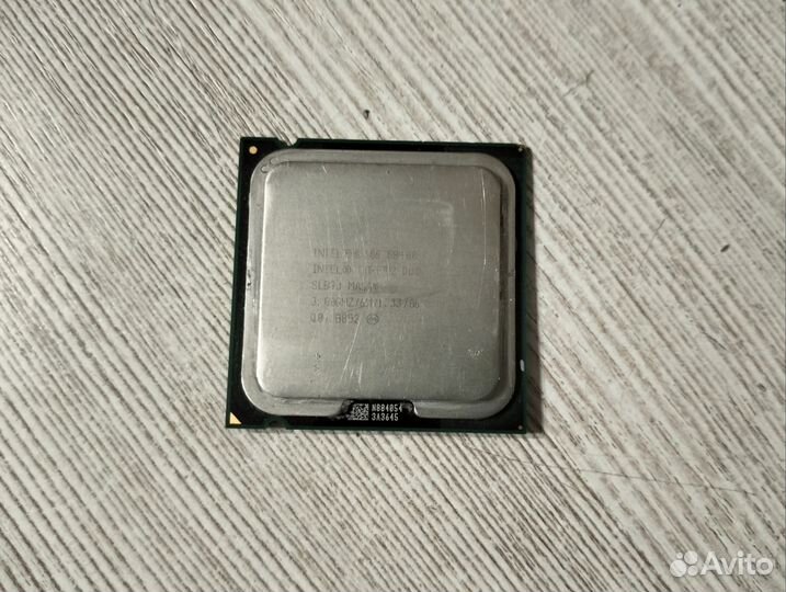 Блок питания и процессор