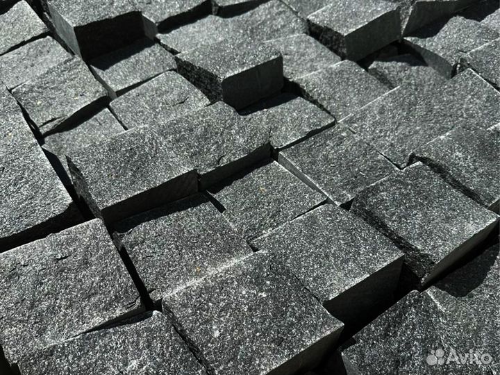 Брусчатка для тротуаров из карельского гранита