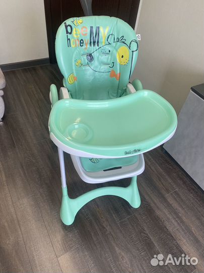 Стульчик для кормления babyton зеленый