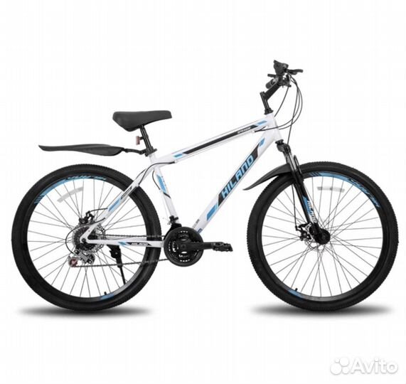 Велосипед hiland 27,5 колеса. 21 скорость