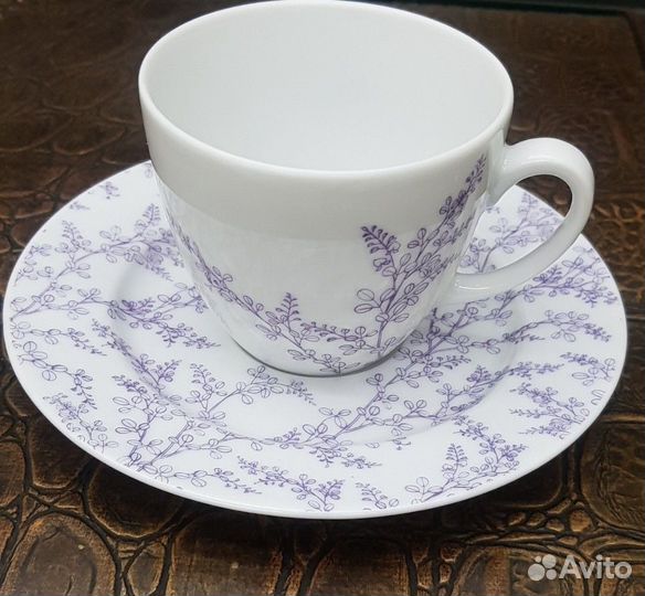 Чашка фарфоровая новая в упаковке