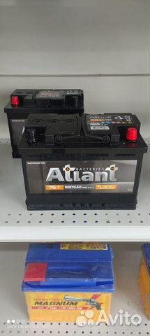 Аккумулятор Atlant 75 Ач 680А Новый