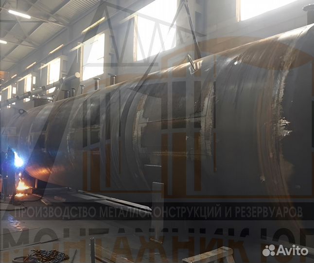 Резервуары объемом 25/50/75/100/150 м3