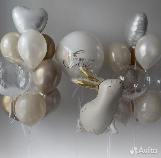 Гелевые шары на выписку