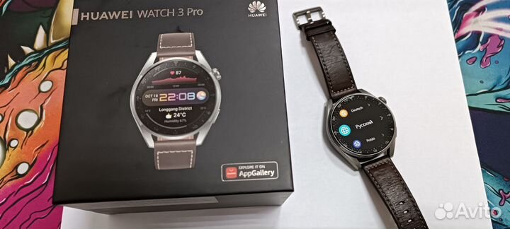 Смарт часы Huawei Watch gt 3 pro titan