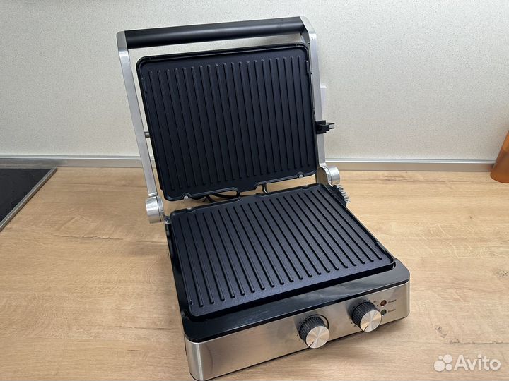 Новый электрогриль + вафельница
