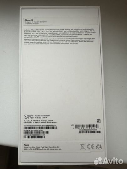 iPhone 13, 256 ГБ