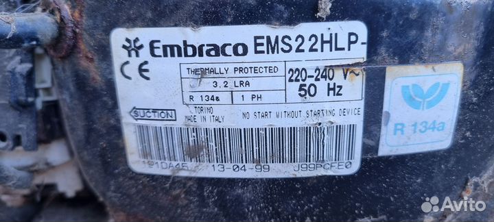 Компрессор для холодильника бу