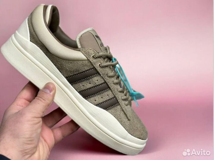 Кроссовки Женские Adidas Campus Bad Bunny 'Cream B