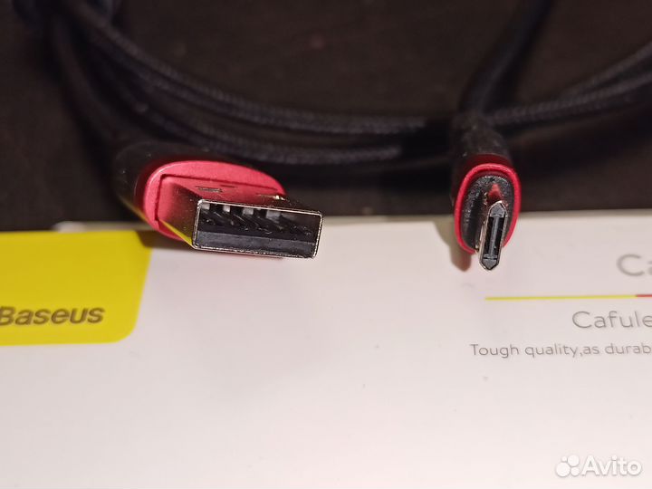 Кабель micro USB двухсторонний