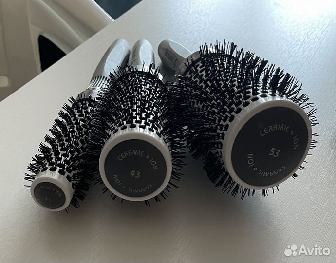 Брашинг круглая расческа для волос 53, 43, 25