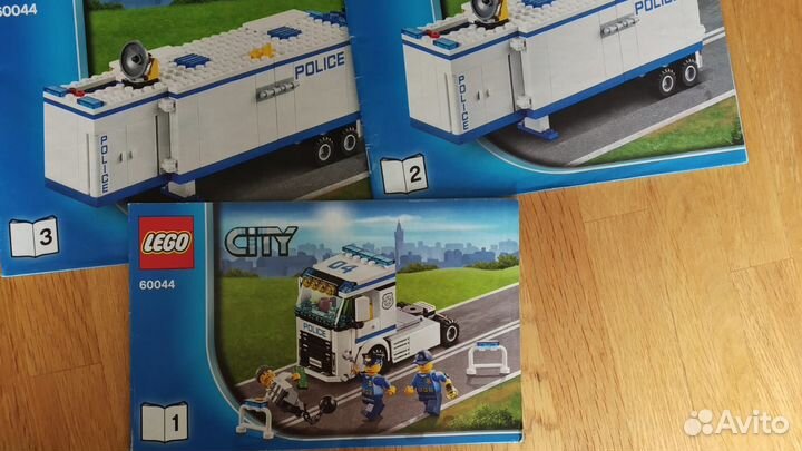 Lego city полиция 60044 выездной отряд