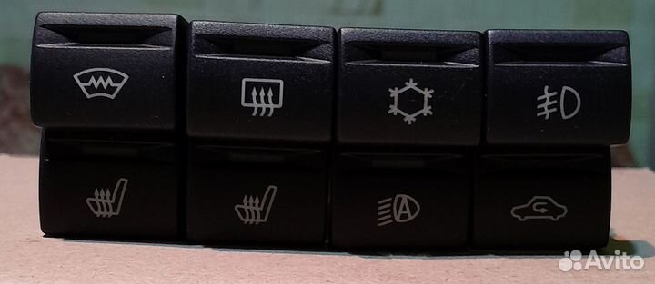 Кнопки с пересветом Гранта, Приора, Калина