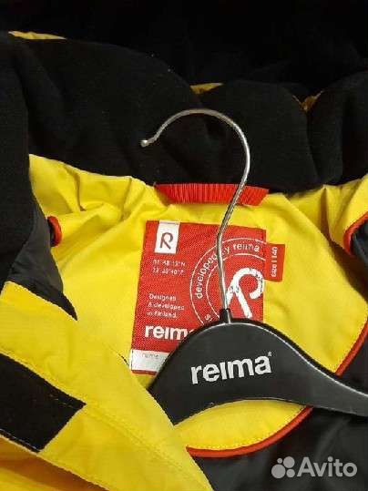 Пуховик детский reima 140