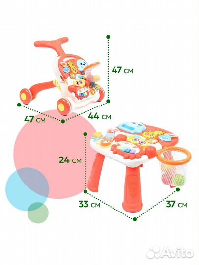 Ходунки каталка детские