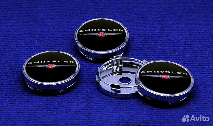 Комплект колпачков неоригинального диска Chrysler