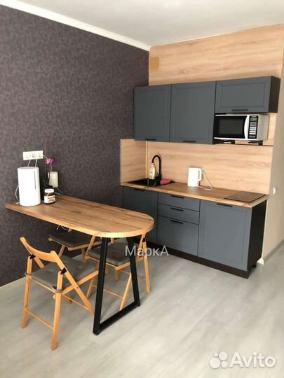 Кухня прямая маленькая мдф Рим, кв. метр