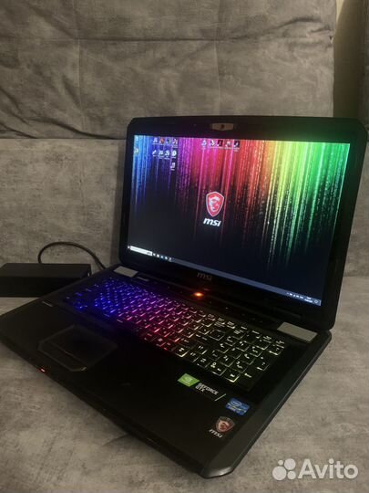 Игровой MSI GT70 (i7 3820QM, GTX 1060 6GB, 16 RAM)