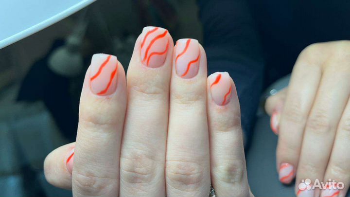 Маникюр гель лак