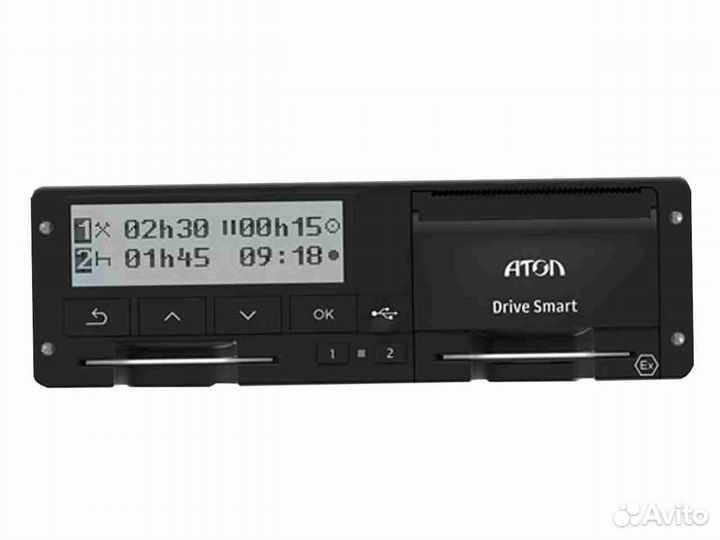 Тахограф Atol Drive Smart с чипом скзи.Под ключ
