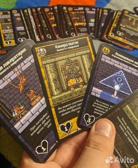 Настольная игра Босс-монстр (с дополнением)