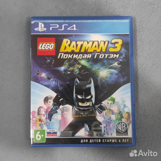 Batman 3,Покидая Готэм (lego) PS4, PS5