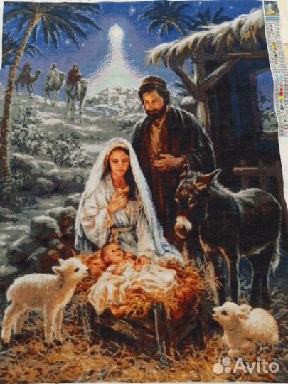 Картина,вышитая крестом