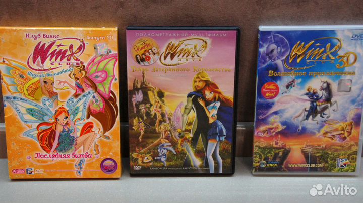 Мультфильмы на DVD дисках, компьютерные игры