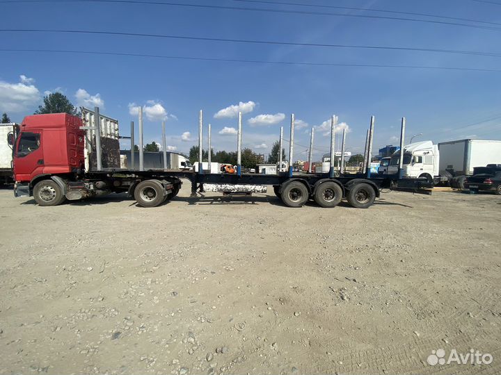 Полуприцеп лесовоз (сортиментовоз) Krone SDP27, 2007