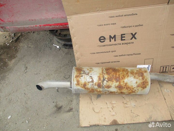 Глушитель основной VW Polo Sedan