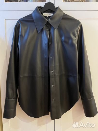 Кожаная рубашка love republic
